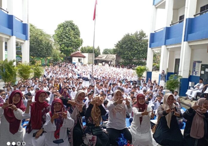 sambut bulan ramadan di SMPN 23 Depok 3
