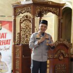 Sambangi Bojonggede, Kapolres Metro Depok Serukan Waspada Curanmor dan Penipuan Online