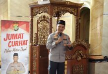 Sambangi Bojonggede, Kapolres Metro Depok Serukan Waspada Curanmor dan Penipuan Online