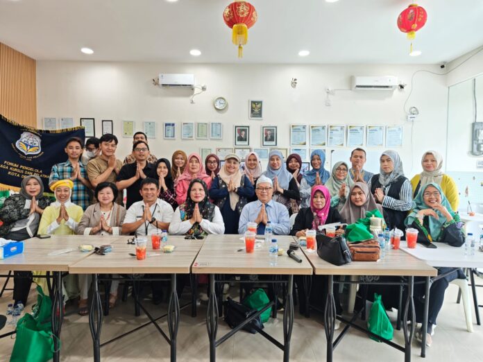 FPLKP Kota Depok dan Dinas Pendidikan halal bihalal 1