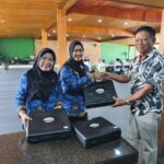 Lurah Mekarjaya Support Jalan Sehat HUT ke-27 Kota Depok di Kediaman Haji Sarmili