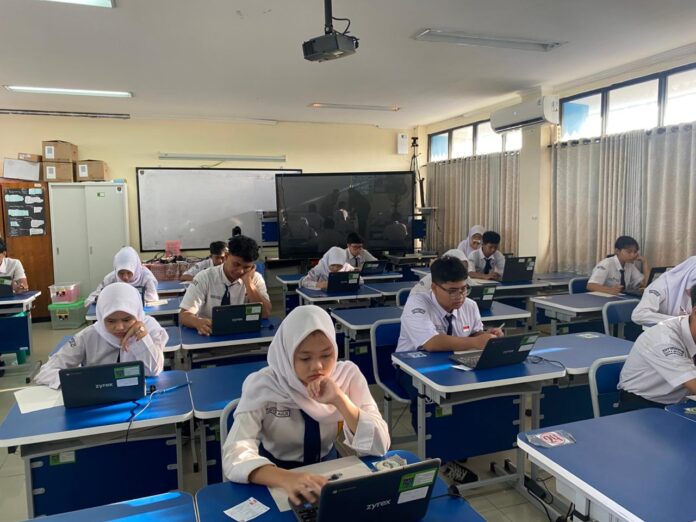 pelaksanaan TKA SMPN 26 Depok 2