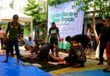 Ansor Depok Distribusikan Belasan Hewan Kurban di Hari Tasyrik