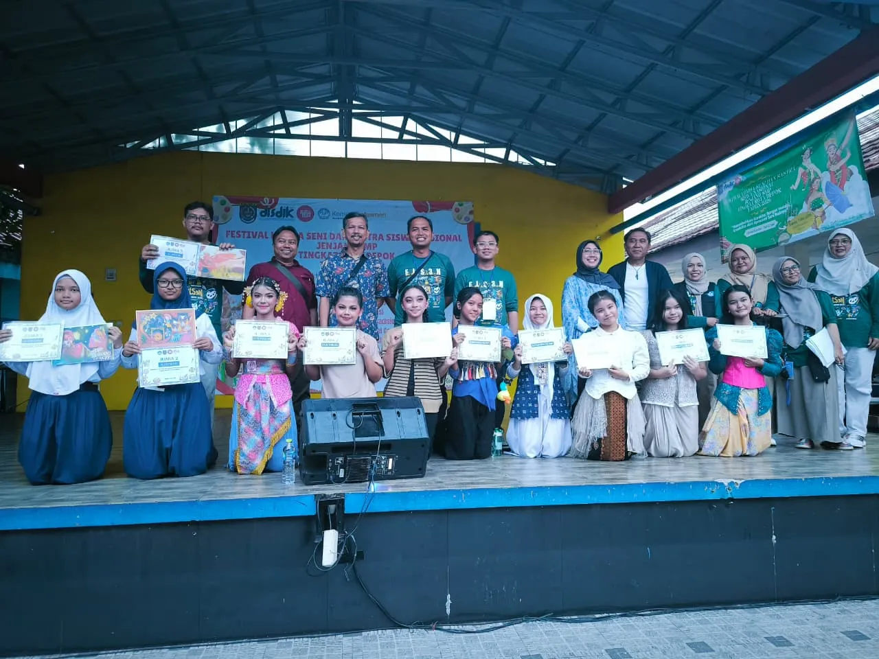 FLS3N Jenjang SMP Depok Telah Digelar: Satu Nama Terbaik Siap ke Provinsi FLS3N jenjang SMP tingkat Kota Depok 1
