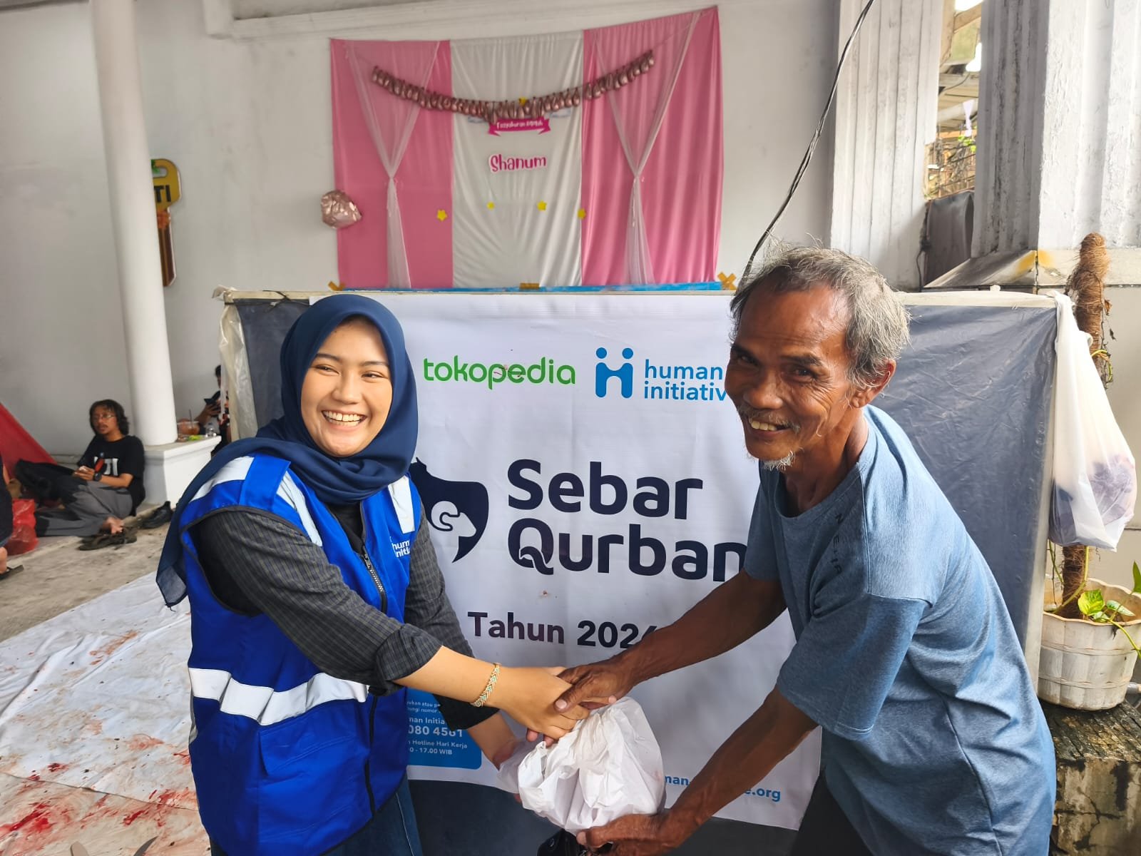 IJTI Depok Gandeng Human Initiative dan PT Karabha Digdaya Sebar Daging Kurban