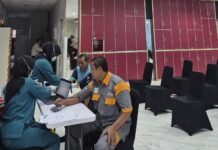 BRI Cabang Depok Bersama Klinik Ismail Medika Adakan Cek Kesehatan Berkala