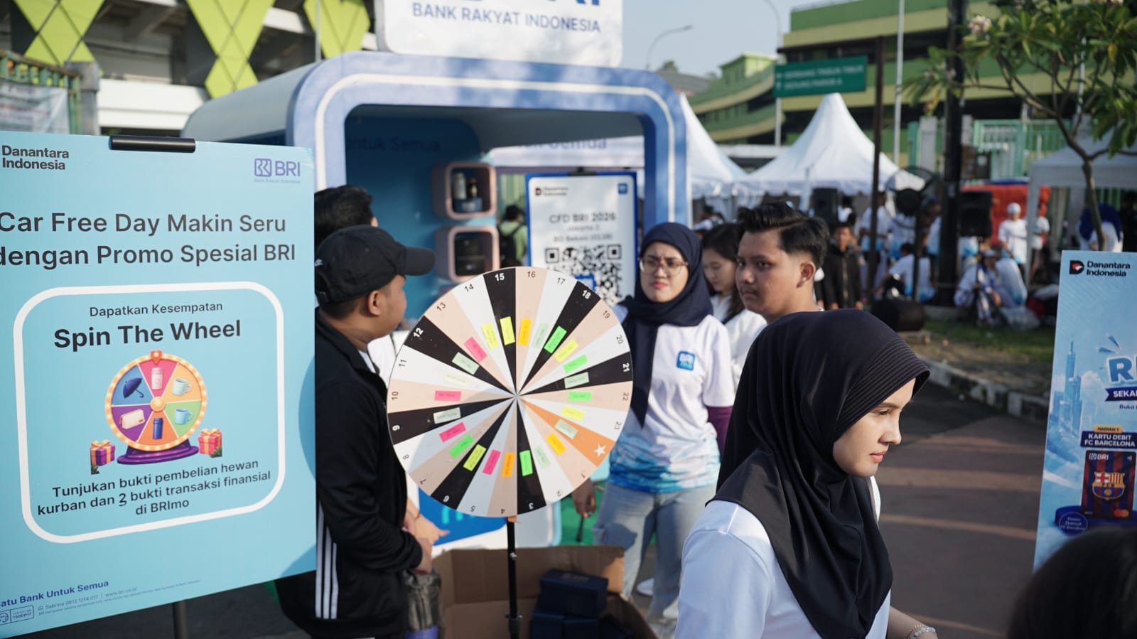 BRI Bekasi Siliwangi Hadirkan Kemeriahan di CFD Bareng BRImo
