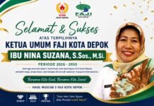 Nina Suzana Resmi Pimpin FAJI Kota Depok 2026-2030, Targetkan Prestasi Nasional