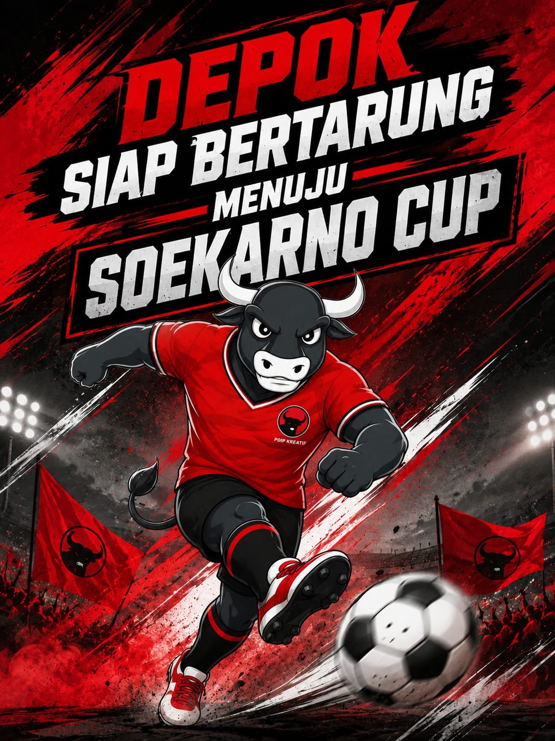 15 Talenta Muda PDI Perjuangan Depok Road To Soekarno Cup 2026