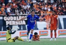 Sempat Tertinggal, Persib Bandung Taklukkan Persija Jakarta di Stadion Segiri Samarinda
