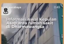 Gedung PPJT RSUD Dr Soetomo Surabaya Terbakar, 1 Pasien ICU Meninggal