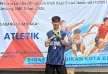 Siswa SMPN 29 Depok Raih Prestasi Ganda di O2SN Depok SIswa berprestasi SMPN 29 Depok 1