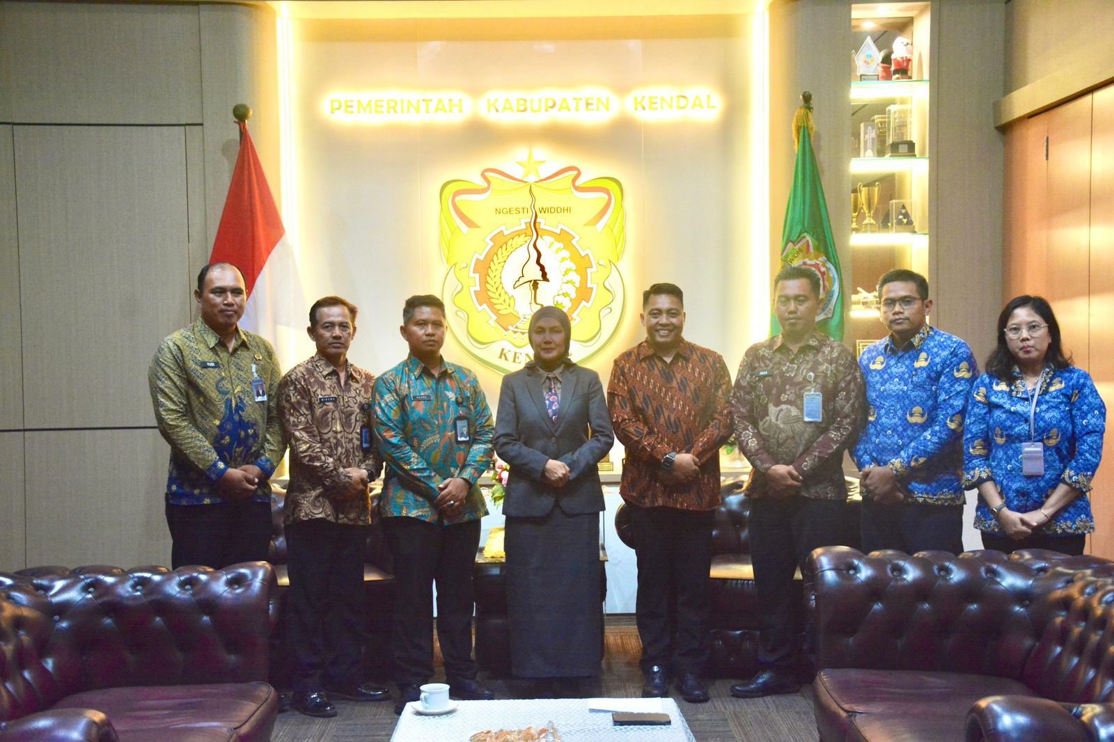 Saat Pejabat Lapas Terbuka Kendal Anjangsana ke Bupati, Ini yang Dibahas