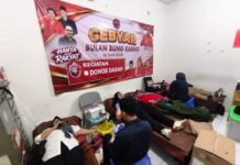 Bulan Bung Karno, PDI Perjuangan Depok Gelar Donor Darah Hingga Stand Up Comedy