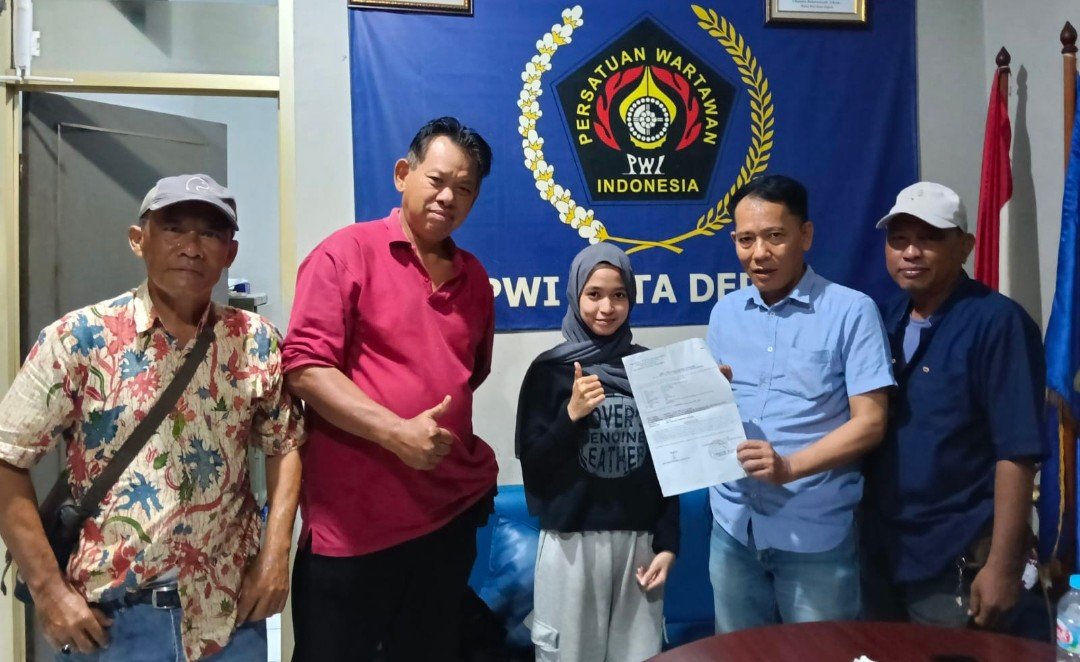 Diduga Dianiaya Tante Sendiri, Putri Mendiang Wartawan Senior PWI Depok Lapor Polisi