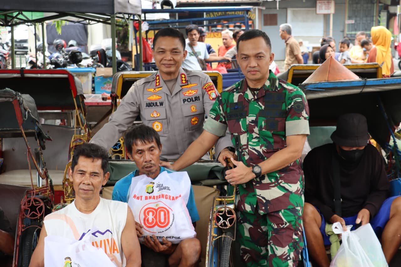 Sinergi Kamtibmas, Kapolres Metro Depok Tekankan Pendekatan Humanis di Sukmajaya