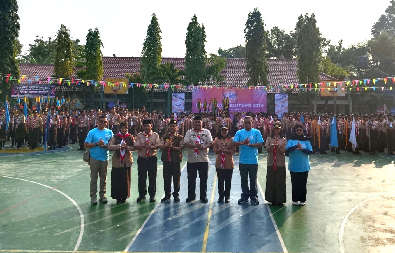 48 Regu Pramuka Se-Jabodetabek Adu Kemampuan di Lomba Kejar Bintang 2026 Lomba pramuka di SMPN 2 Depok