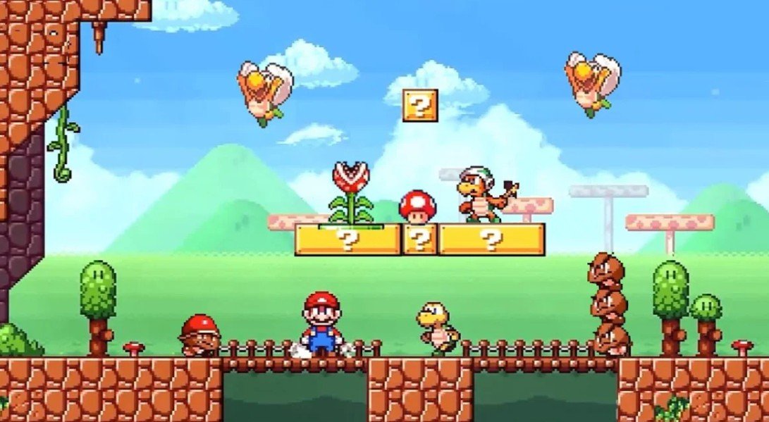 Hasil Survei ke 5.000 Gamer Jepang, Mario Kalahkan Cloud dan Tifa Mario unggul dari hasil survei