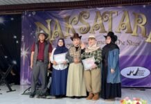SMPN 4 Depok Gelar Pensi Naksatara sebagai Wadah Kreativitas Siswa Pelepasan siswa SMPN 4 Depok 2