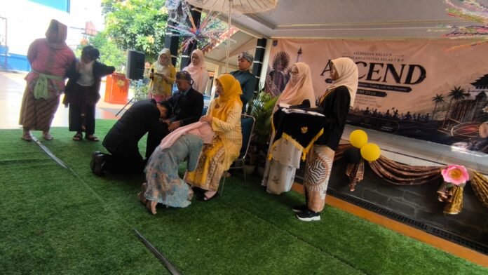 Pelepasan siswa SMPN 9 Depok 1
