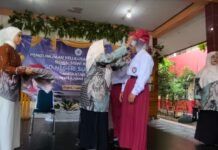 119 Siswa Kelas VI SDN Sukatani 4 Angkatan ke-32 Dilepas dengan Kirab Lengser SDN Sukatani 4 pelepasan siswa 1