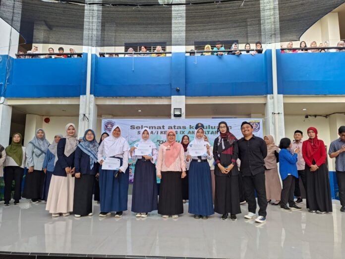 SMPN 23 Depok pelepasan siswa 1