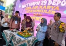 SMPN 29 Depok Rayakan Tasyakuran Pelepasan 279 Siswa Angkatan Ke-3 SMPN 29 Depok gelar tasyakuran 5