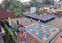 Deretan Foto SMPN 29 Depok Upacara Hari Kelahiran Pancasila, Cetak Generasi Pengamal Nilai Kebangsaan SMPN 29 Depok upacara Hari Kesaktian pancasila 8