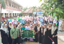 Siswa Kelas I-V SDN Mekarjaya 12 Ramaikan Pawai Tarhib 1 Muharram 1448 H Tarhib ramadan SDN Mekarjaya 12 depok 2