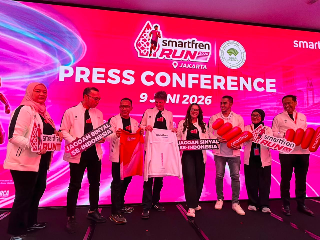 SMARTFREN Perkuat Transformasi Brand sebagai “Jagoan Sinyal Se-Indonesia”, Hadirkan Jaringan Lebih Andal di 400 Kota dan Gelar SMARTFREN RUN 2026
