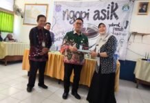 Cucu Latifah Resmi Pimpin SMPN 21 Depok, Kadisdik : Semoga Kedepan Tidak ada Lagi PlT sertijab kepala SMPN 21 Depok 2