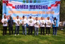 Sinergitas Tanpa Batas, Forkopimda Depok Gelar Lomba Mancing Peringati Hari Bhakti Adhyaksa ke-66