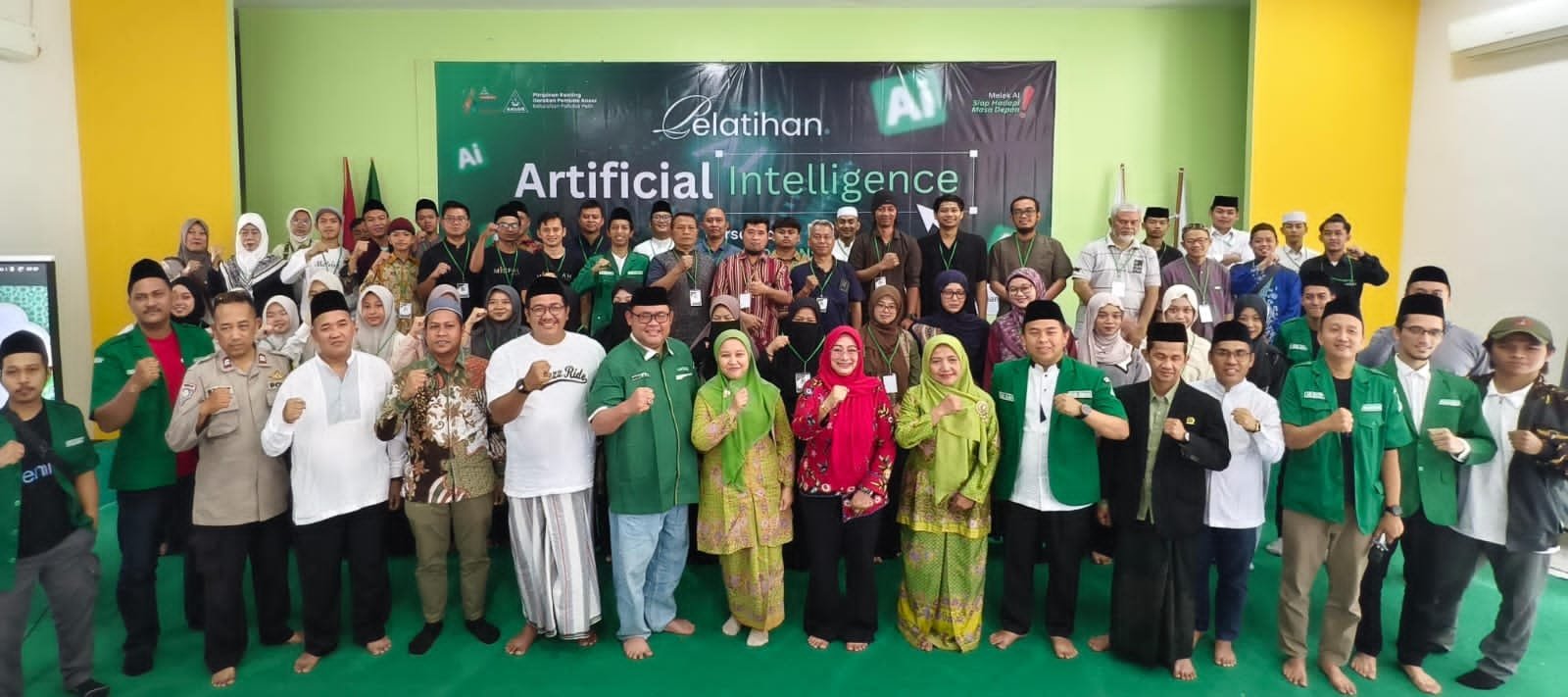 GP Ansor Depok Latih 101 Pemuda Kuasai AI