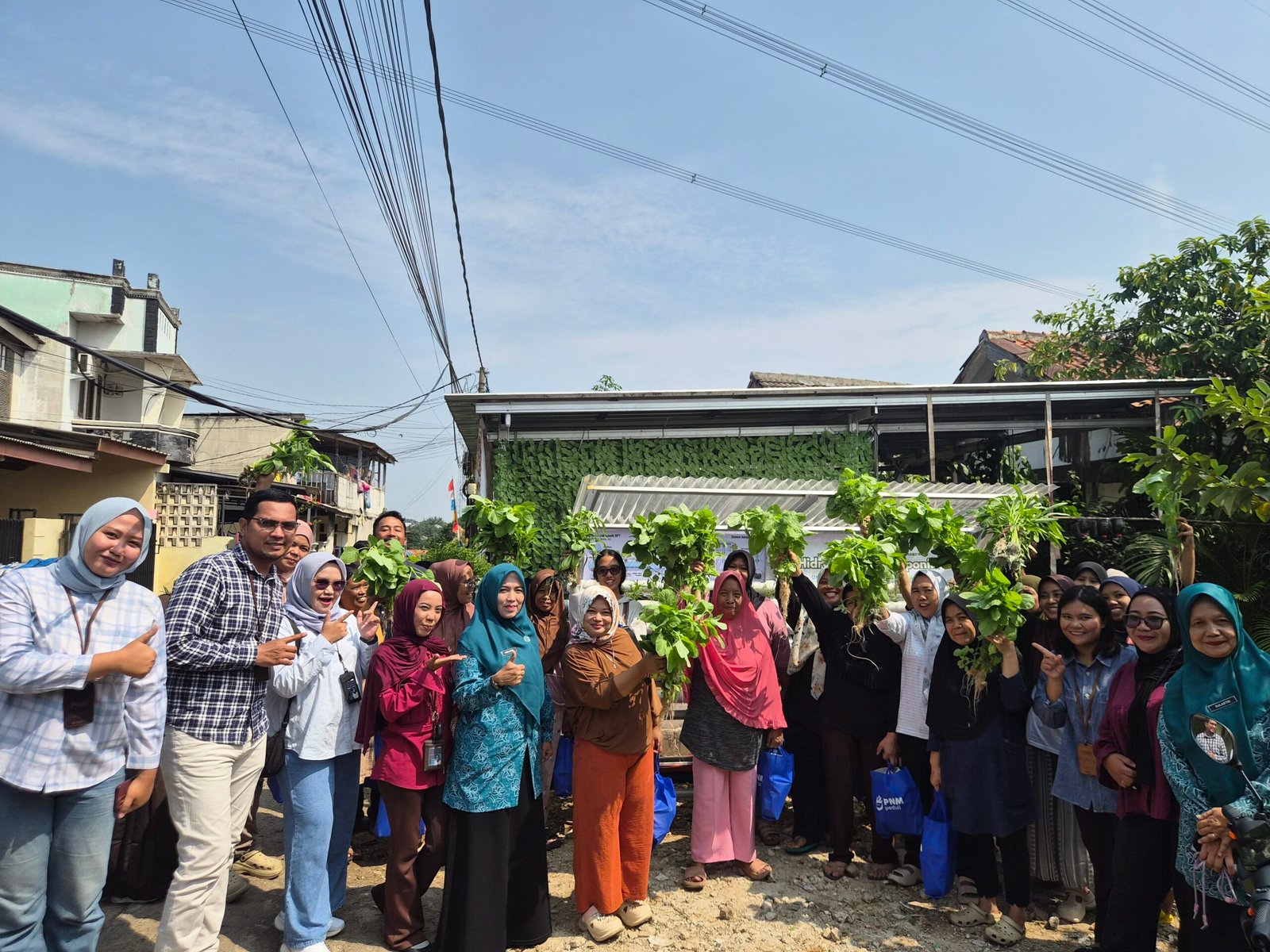 PNM Cabang Depok Resmikan Program Hidroponik & Aeroponik untuk Nasabah Mekaar di Kecamatan Pancoranmas