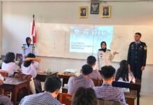 Imigrasi Depok Edukasi Siswa SMA Mardi Yuana Soal Sekolah Kedinasan dan Cegah TPPO