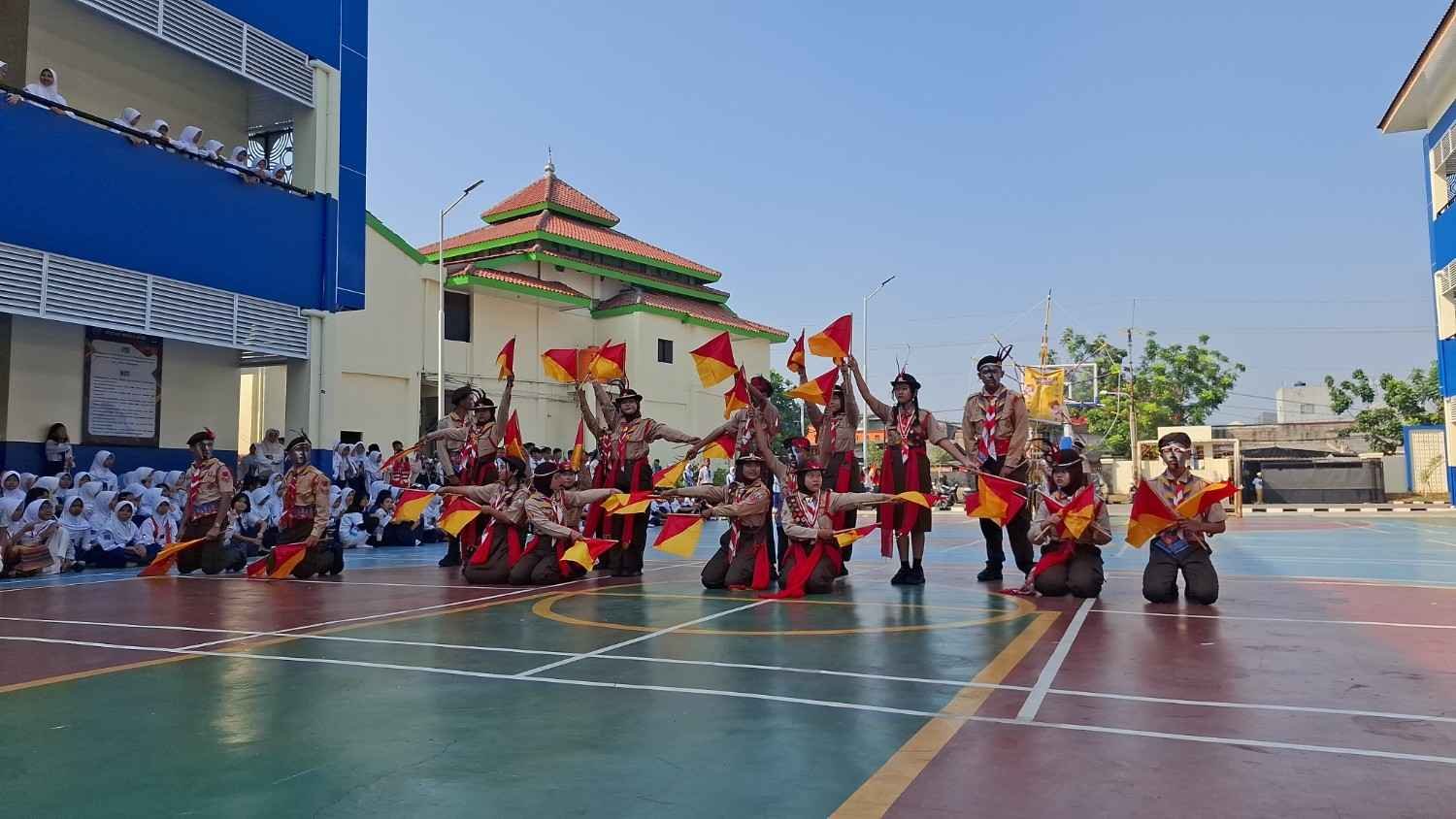 MPLS SMPN 3 Depok : Pentas Bakat dan 16 Ekskul Unjuk Bakat MPLS di SMPN 3 Depok 4
