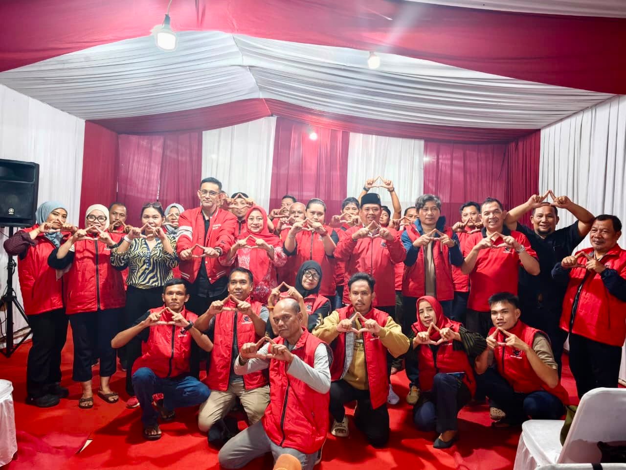 PDI Perjuangan Depok Kukuhkan BAGUNA untuk Aksi Kemanusiaan