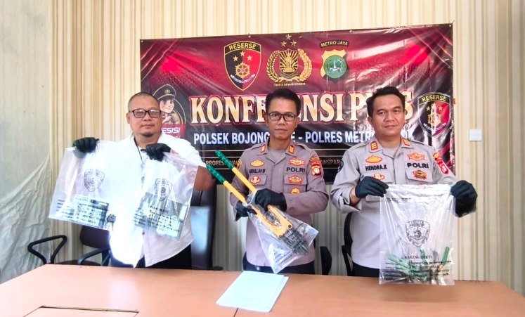 Polsek Bojonggede Cokok Komplotan Maling Spesialis Mobil Bak, Gasak 11 Unit