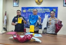 Polsek Pancoran Mas Depok Ciduk Spesialis Curanmor yang Beraksi di 41 TKP