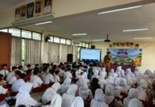 SMPN 26 Depok Gelar MPLS Ramah, 360 Siswa Baru Dikenalkan Visi Sekolah hingga Mitigasi Bencana SMPN 26 Depok kegiatan MPLS 2