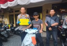 Teledor Kunci Nyantol, Motor Warga Depok Raib Digondol Maling