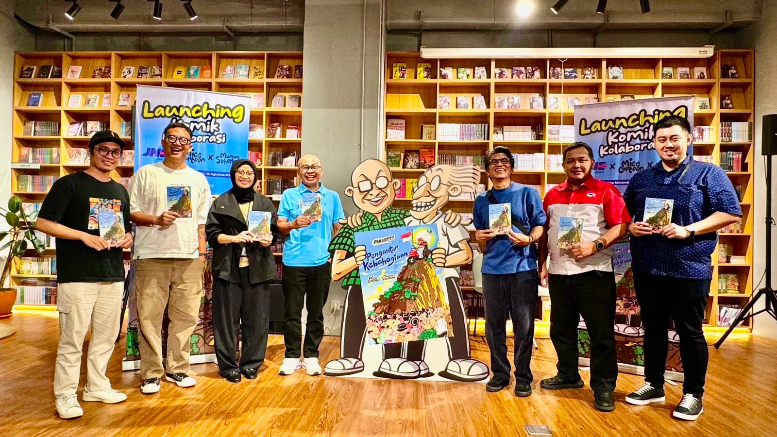 JNE dan Grasindo Luncurkan Komik “Pengantar Kebahagiaan”, Angkat Kisah Para Kurir di Balik Setiap Paket