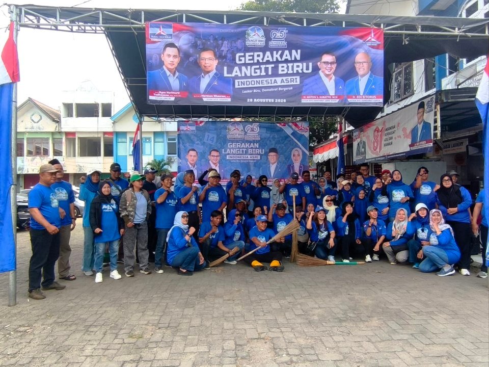 Potret Gerakan Langit Biru Indonesia Asri Demokrat Depok, Menjaga Lingkungan Merawat Kesehatan