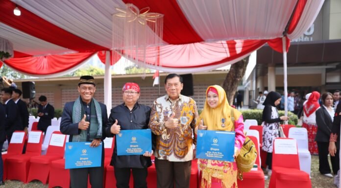 Ubhara Jaya Tampil Aktif di Upacara HUT RI ke-81 di Lingkungan LLDIKTI Wilayah III Jakarta