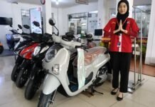 Dealer Honda Prima Kasih Diskon Scoopy Rp500 Ribu dan Cashback Motor Listrik Rp1 Juta