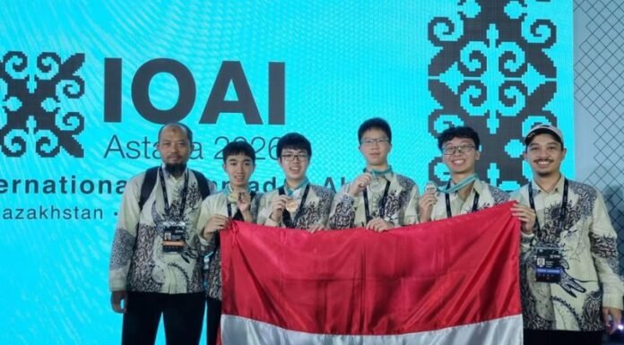 Kontingen Indonesia Raih 4 Medali di Olimpiade AI Internasional 2026