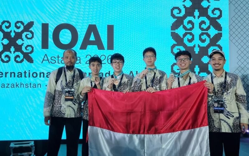 Kontingen Indonesia Raih 4 Medali di Olimpiade AI Internasional 2026