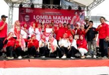 Potret Kemeriahan Lomba Memasak Tradisional Garapan PDI Perjuangan Depok di Sawangan