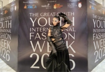 Gebrakan Model Muda Depok di Malaysia, Aqueensa Kinara Tembus Top 100 Internasional