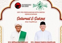 Resmi Tampuk PBNU 2026-2031, PDI Perjuangan Depok Ucapkan Selamat untuk Kiai Miftachul Akhyar dan Gus Kikin